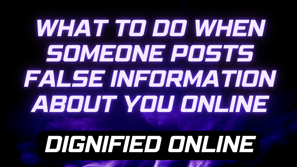 personal online reputation management